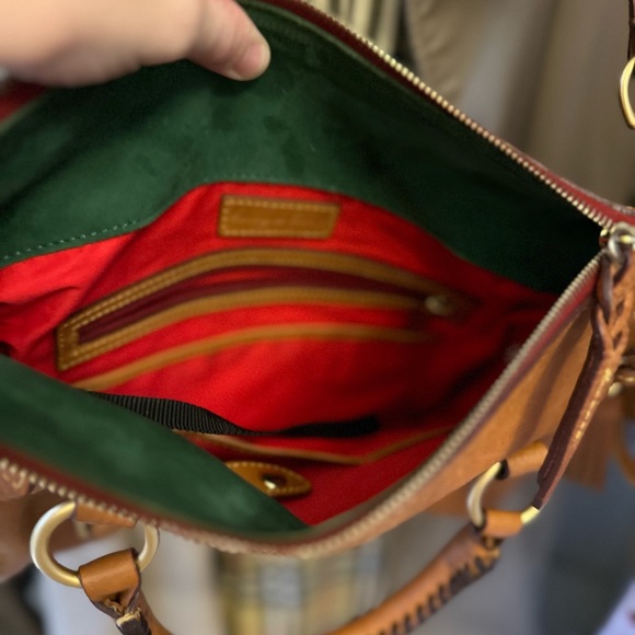 Dooney and Bourne florentine satchel with wallet - Picture 6 of 8